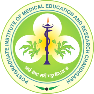 Post Graduate Institute of Medical Education and Research,Chandigarh logo